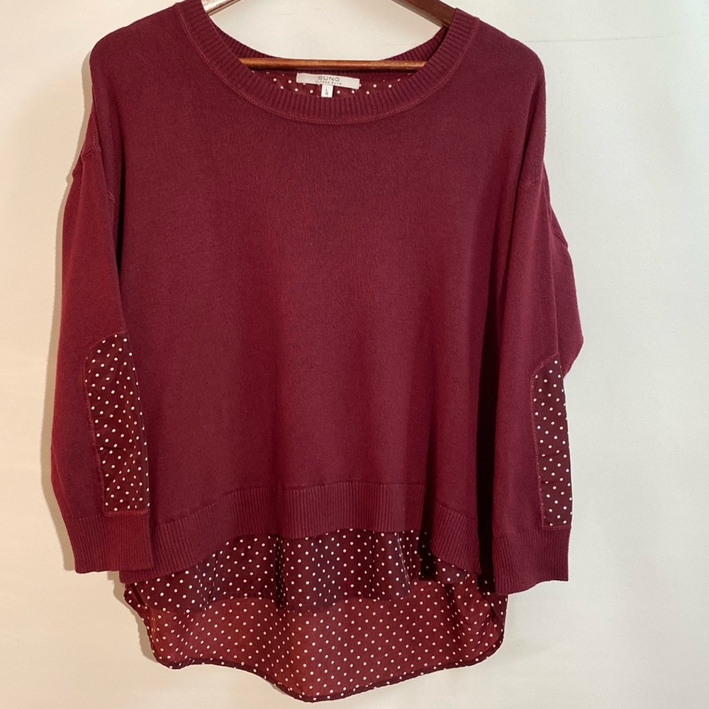 Alfred Sung - 3/4 sleeve sweater. Size L